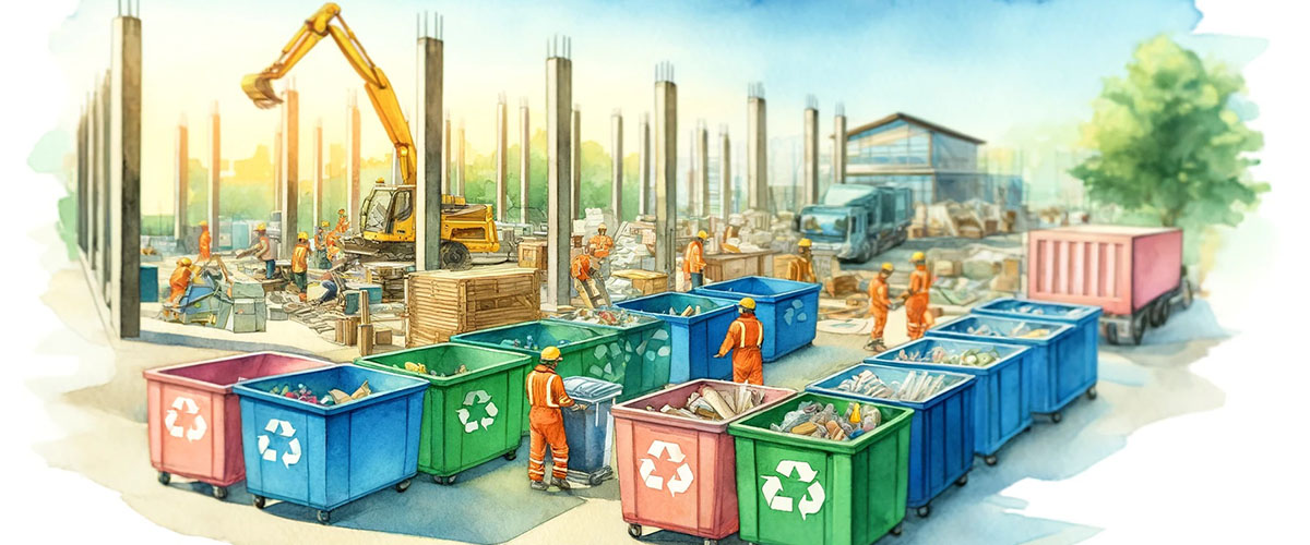 Prácticas y materiales que favorecen una construcción sin desperdicios